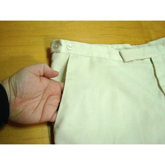 Wilson Mens 38 White Tennis Shorts Side Pockets Sports Casual Athletics Vtg 1970 - Picture 3 of 9